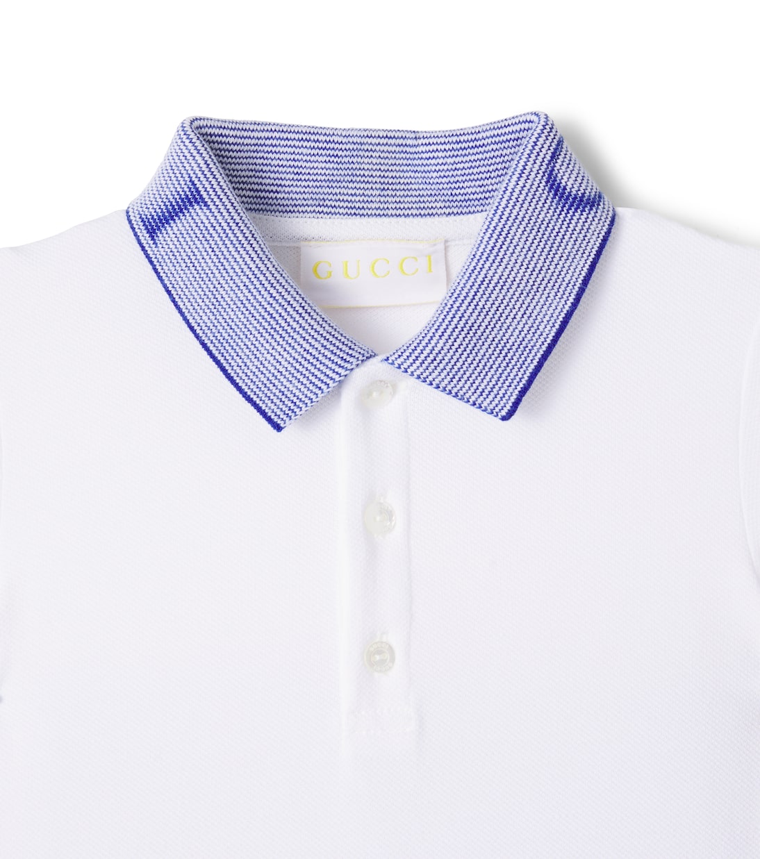 Baby Polohemd aus einem Baumwollgemisch | Gucci Kids