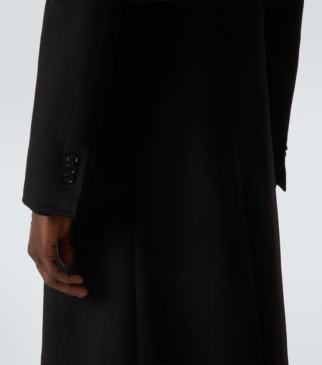 Wool and cashmere overcoat | Saman Amel
