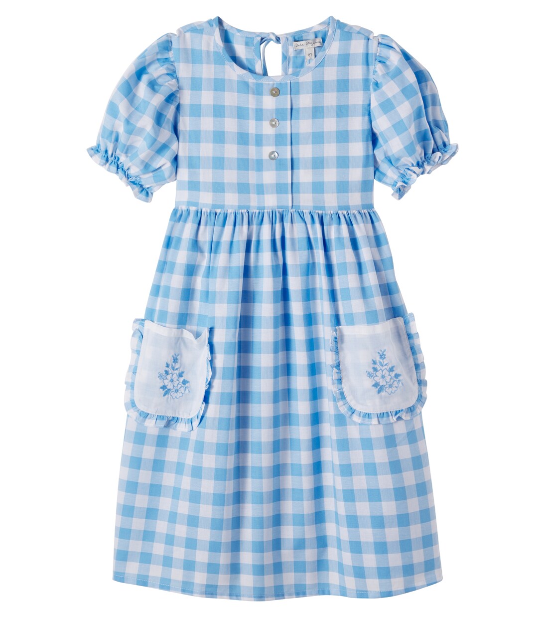 Viola gingham cotton dress | Bebe Organic