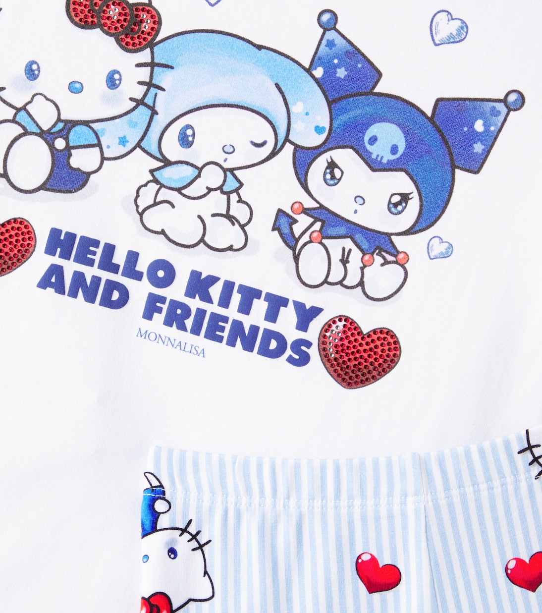x Hello Kitty T-shirt and leggings set | Monnalisa