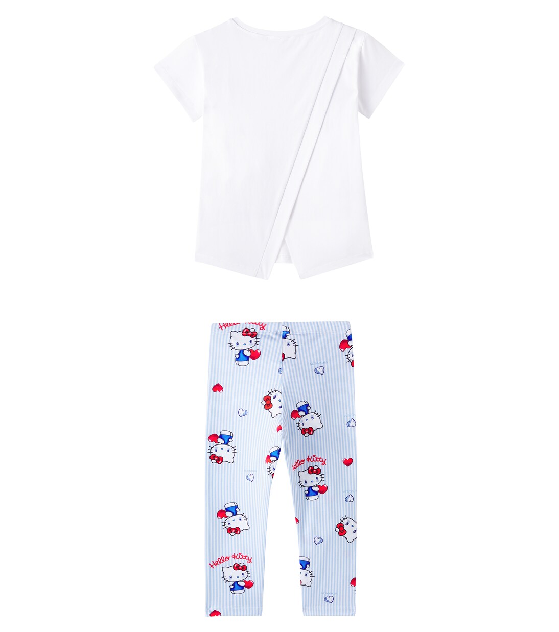 x Hello Kitty T-shirt and leggings set | Monnalisa