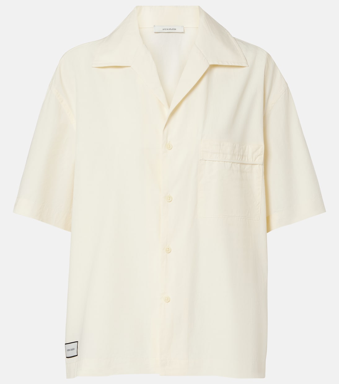 Chemise de pyjama en coton | Entire Studios