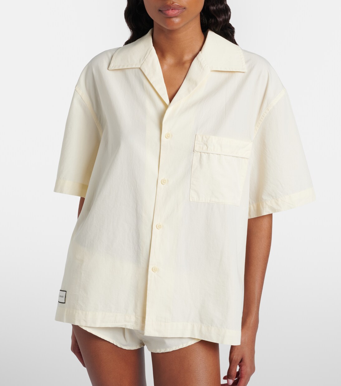 Chemise de pyjama en coton | Entire Studios