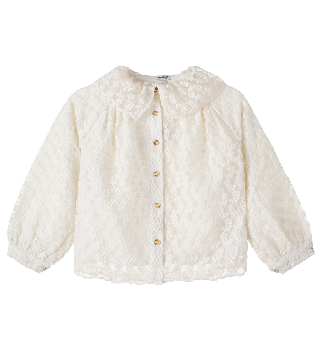 Mailien floral cotton-blend shirt | Donsje