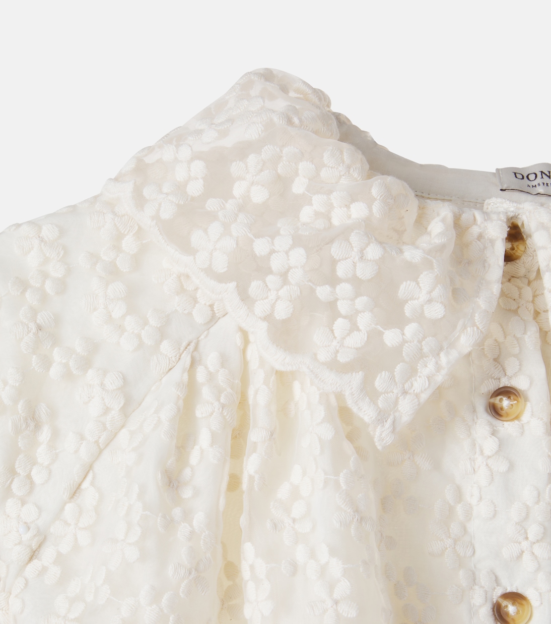 Mailien floral cotton-blend shirt | Donsje