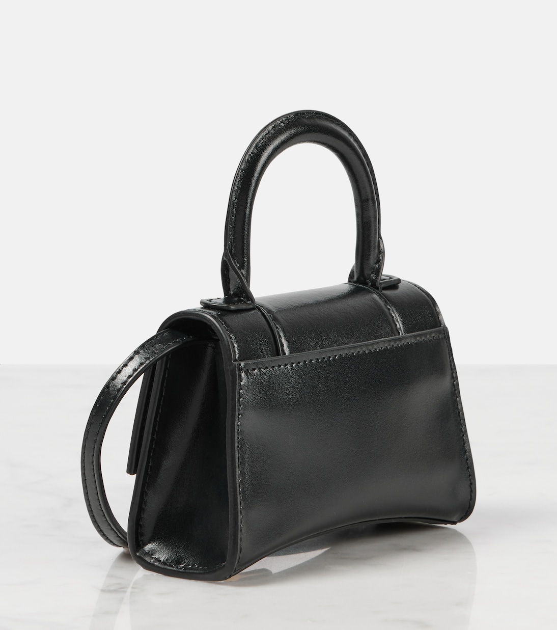 Borsa a tracolla Hourglass Mini in pelle | Balenciaga