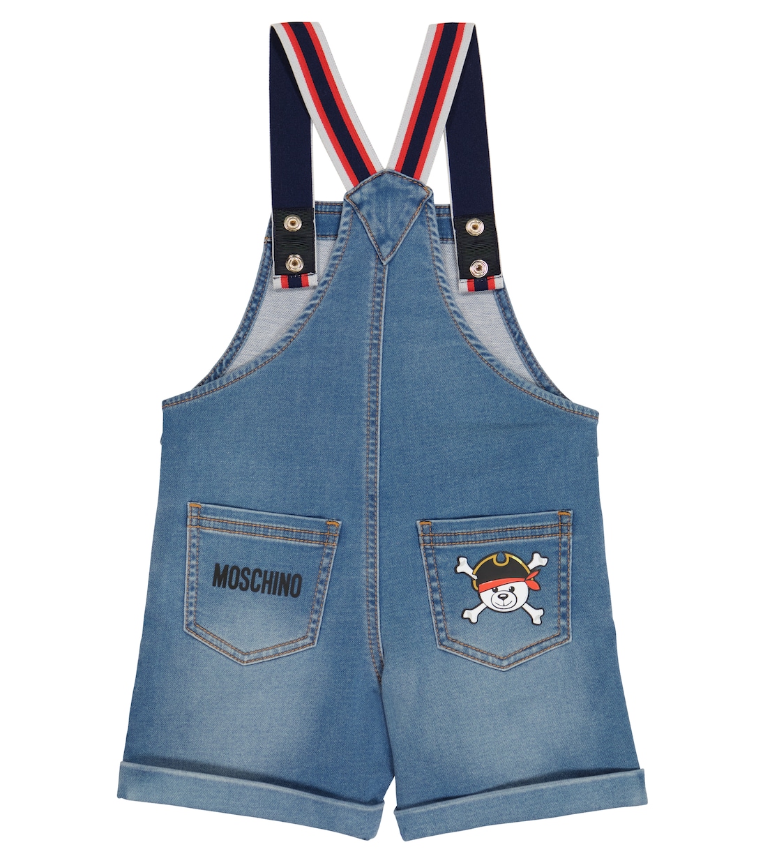 Baby denim overalls | Moschino Kids