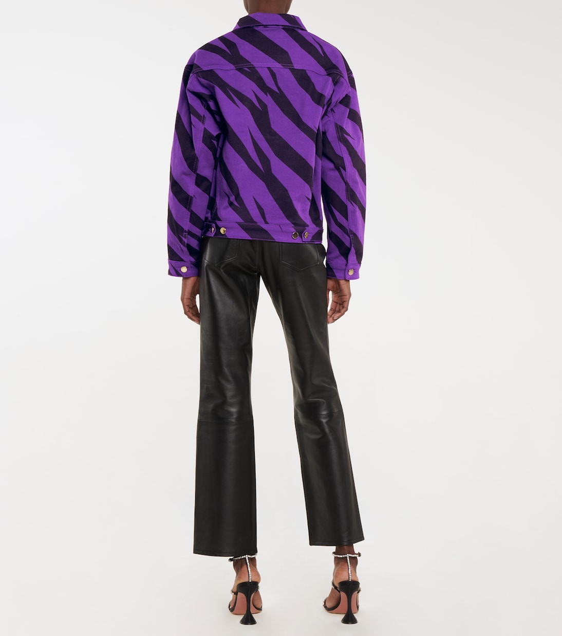 Bedruckte Jeansjacke | Alexandre Vauthier