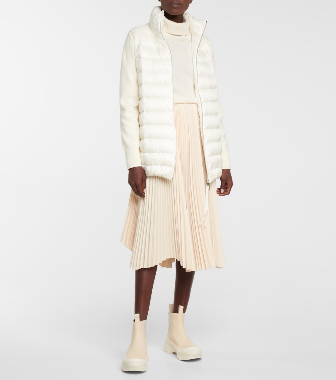 Daunenjacke aus Schurwolle | Moncler