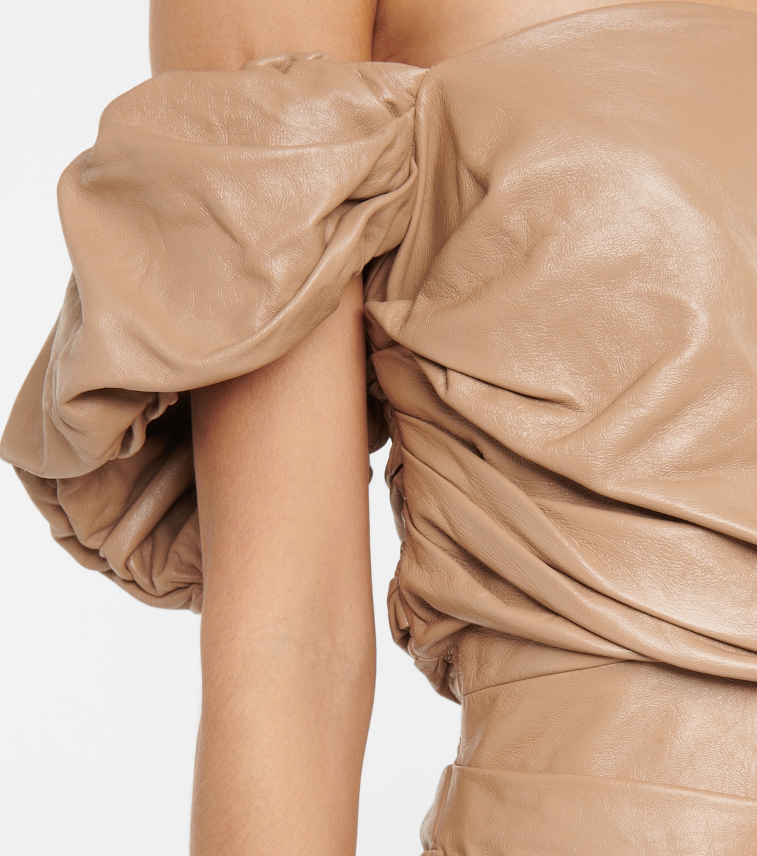 Minikleid aus Leder | Zeynep Arçay