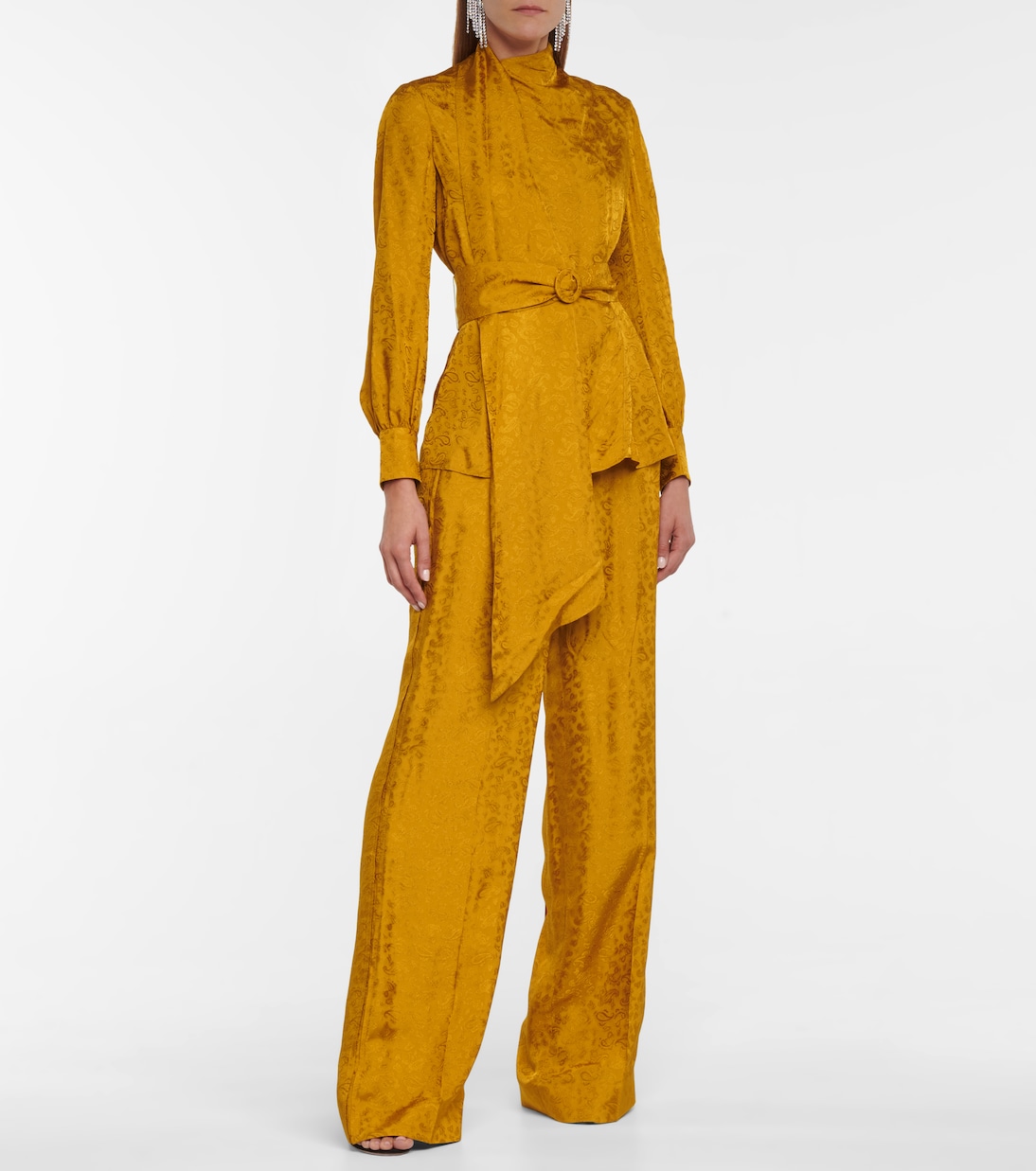 Willia paisley silk jacquard blouse | Erdem