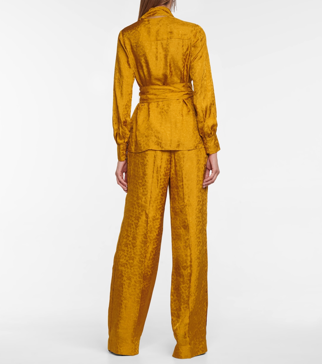 Willia paisley silk jacquard blouse | Erdem