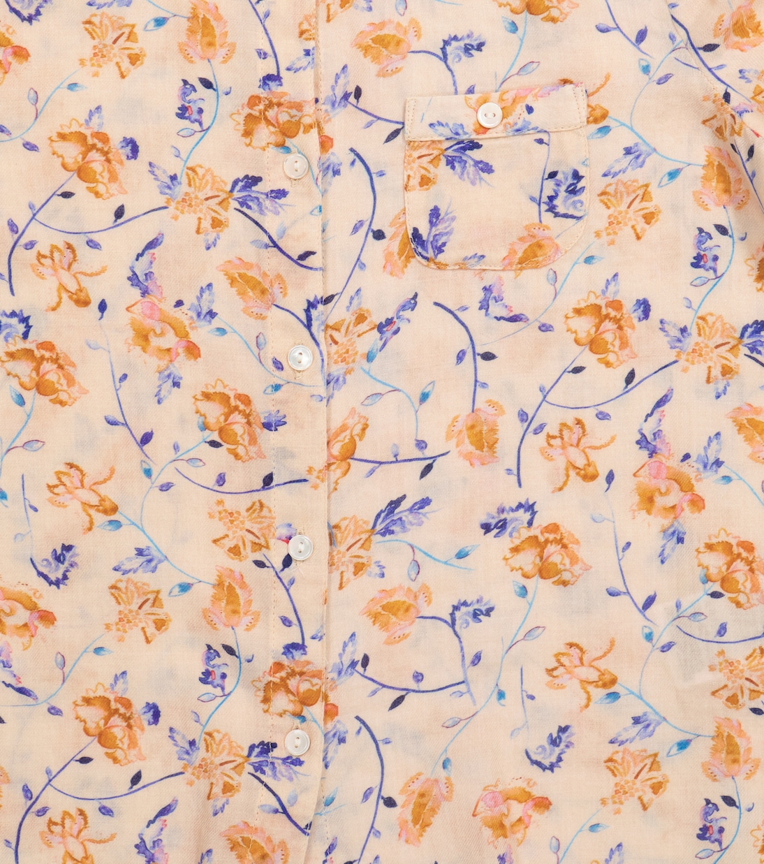 Bedrucktes Hemd Pea aus Baumwoll-Twill | Bonpoint