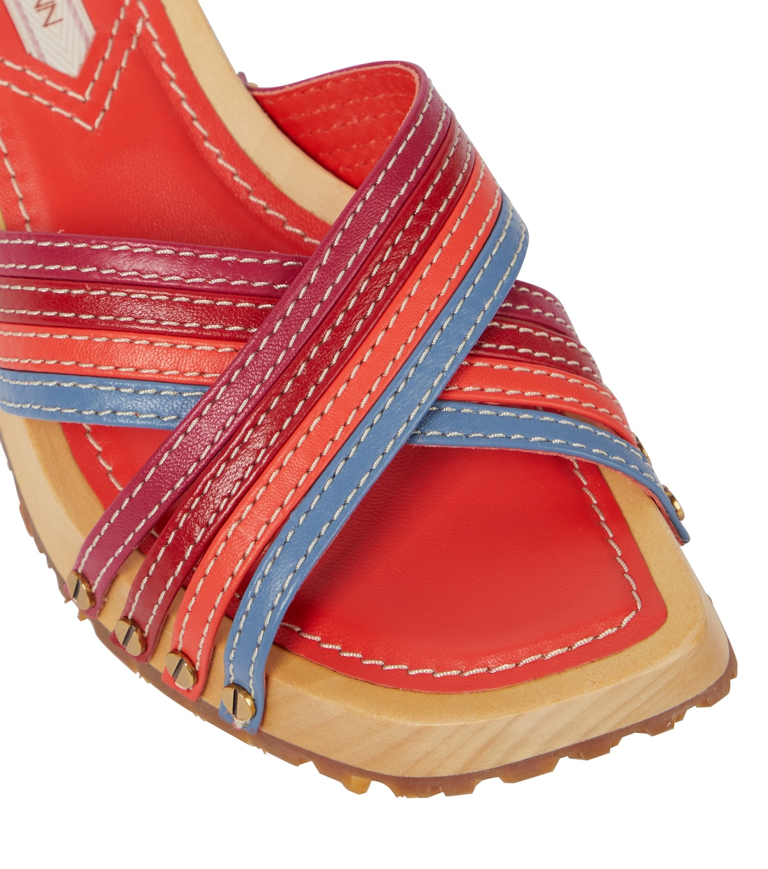 Strappy leather clogs | Zimmermann