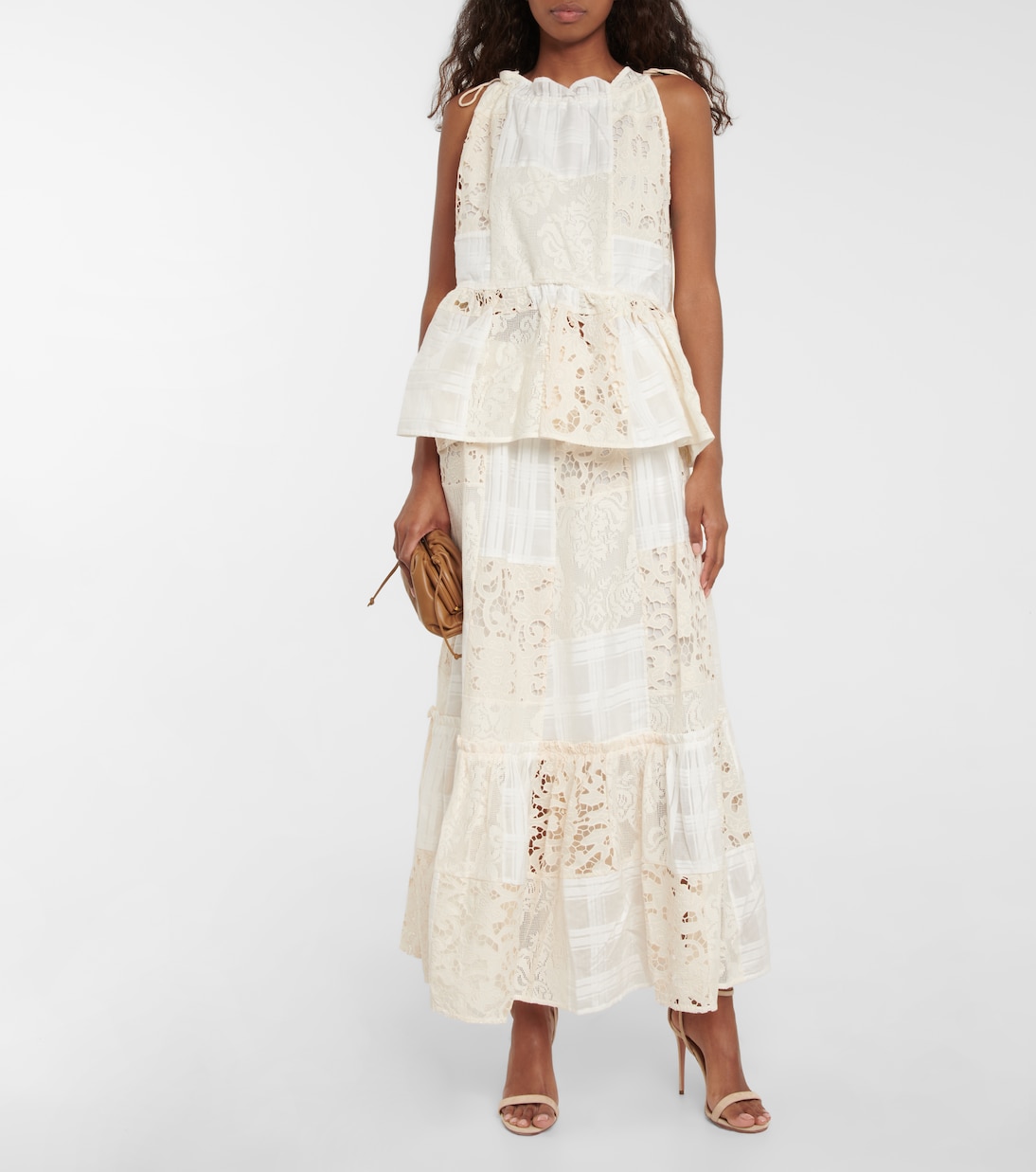 Falda midi Andie en mezcla de algodón | Zimmermann