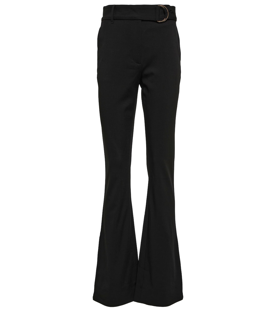 Belted wool-blend pants in black - Acne Studios | Mytheresa