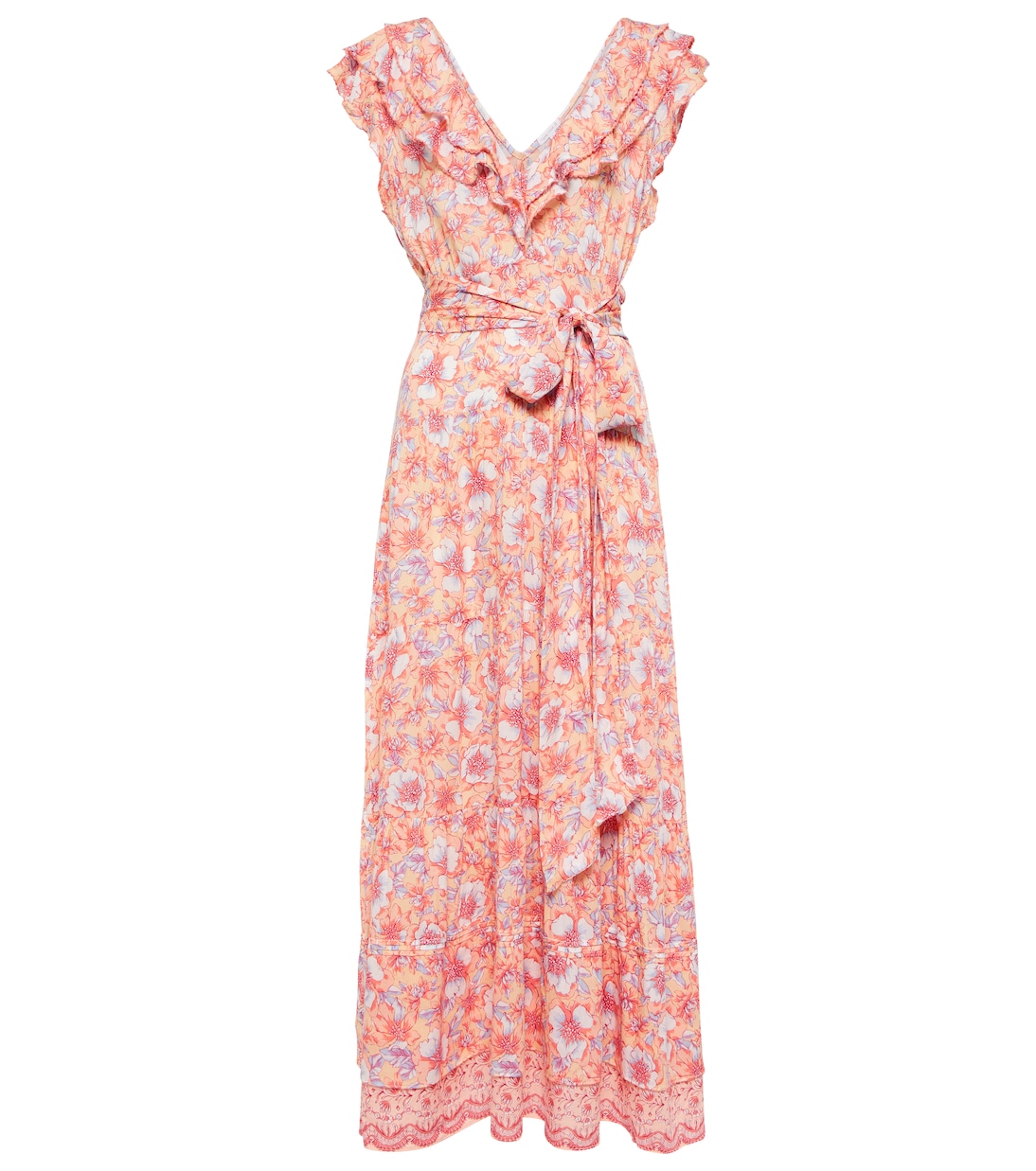 Bedrucktes Maxikleid Della | Poupette St Barth