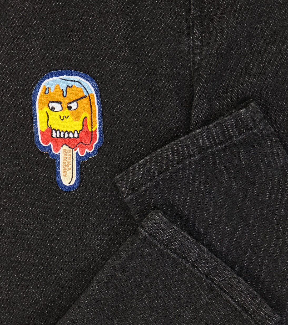 Ice cream-appliquéd jeans | Stella McCartney Kids
