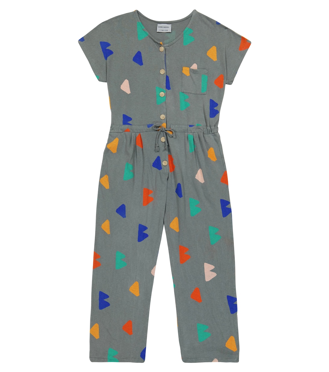 Bedruckter Jumpsuit aus Baumwoll-Jersey | Bobo Choses