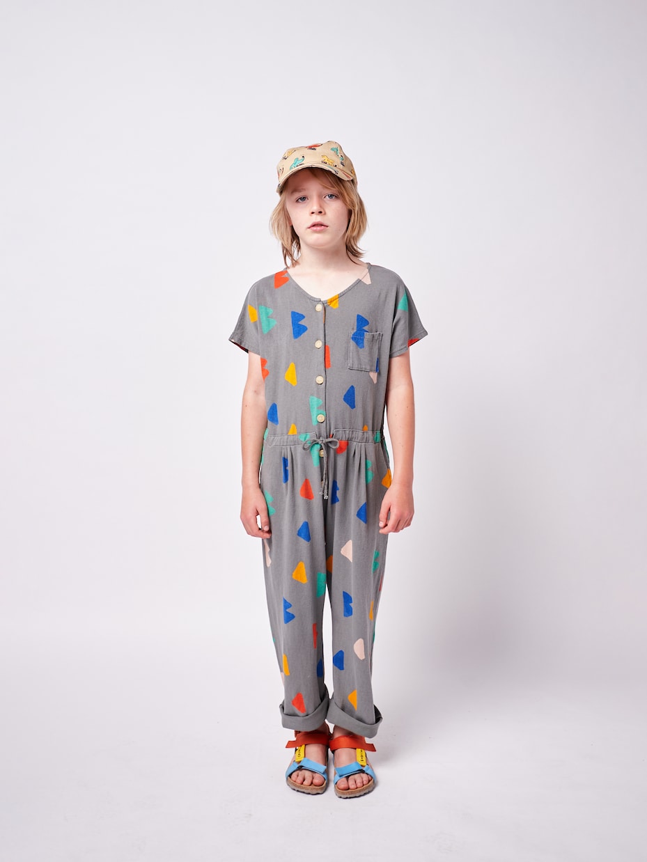 Bedruckter Jumpsuit aus Baumwoll-Jersey | Bobo Choses