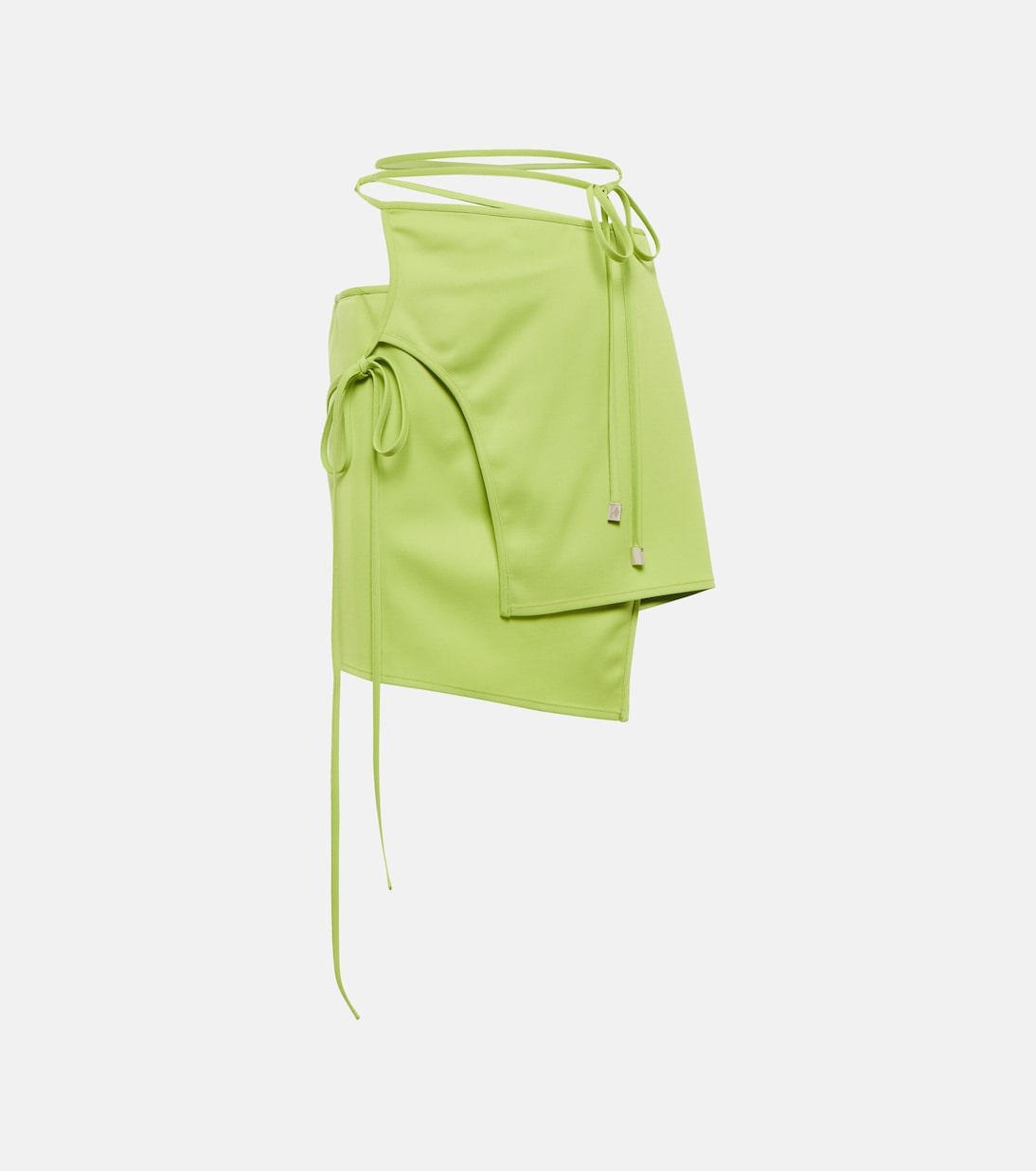 Greta asymmetric miniskirt | The Attico
