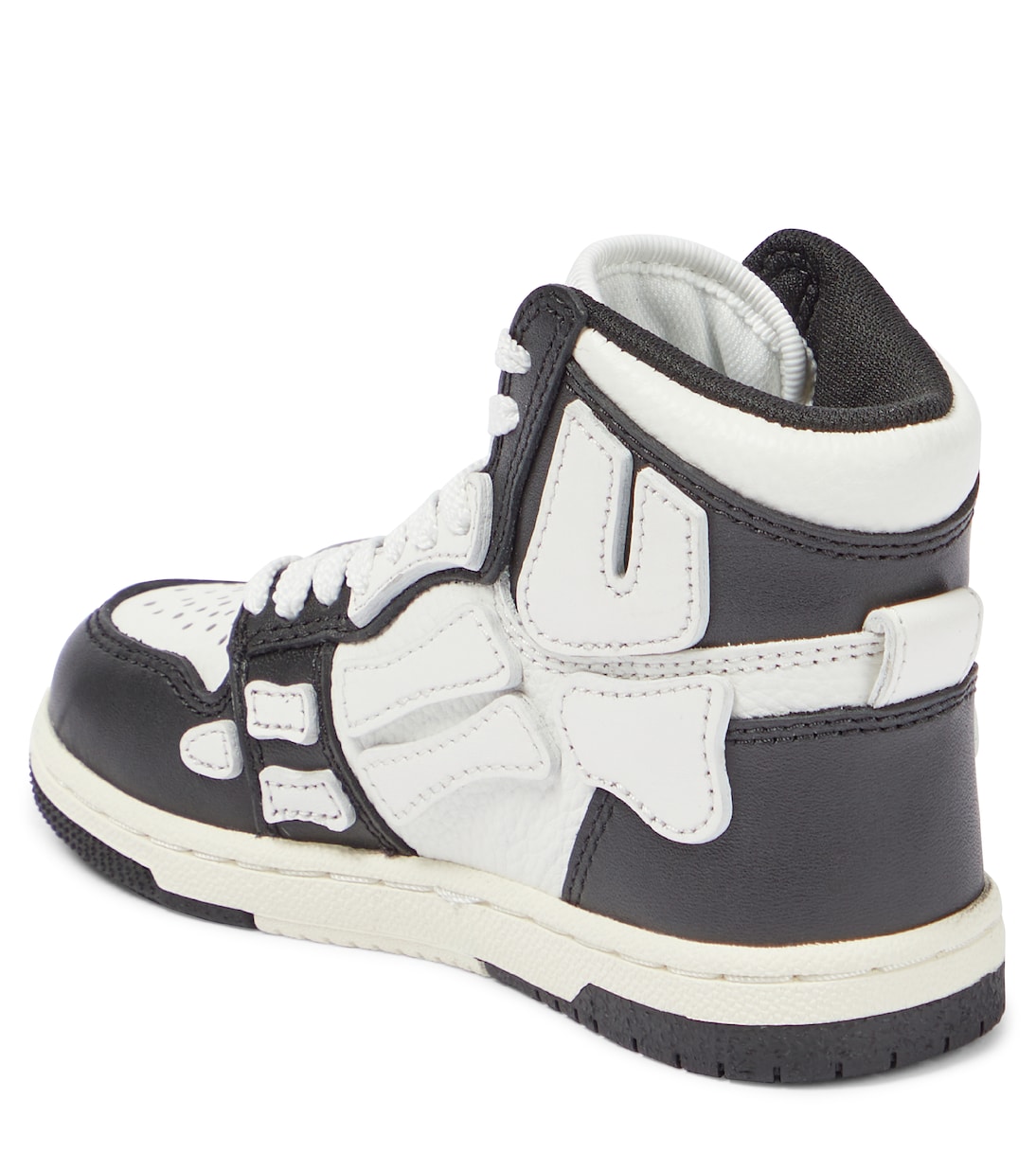 Skeleton leather high-top sneakers | Amiri Kids