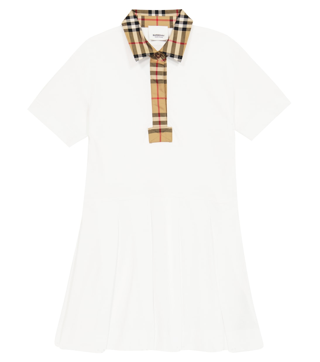 Vintage Check cotton polo dress | Burberry Kids