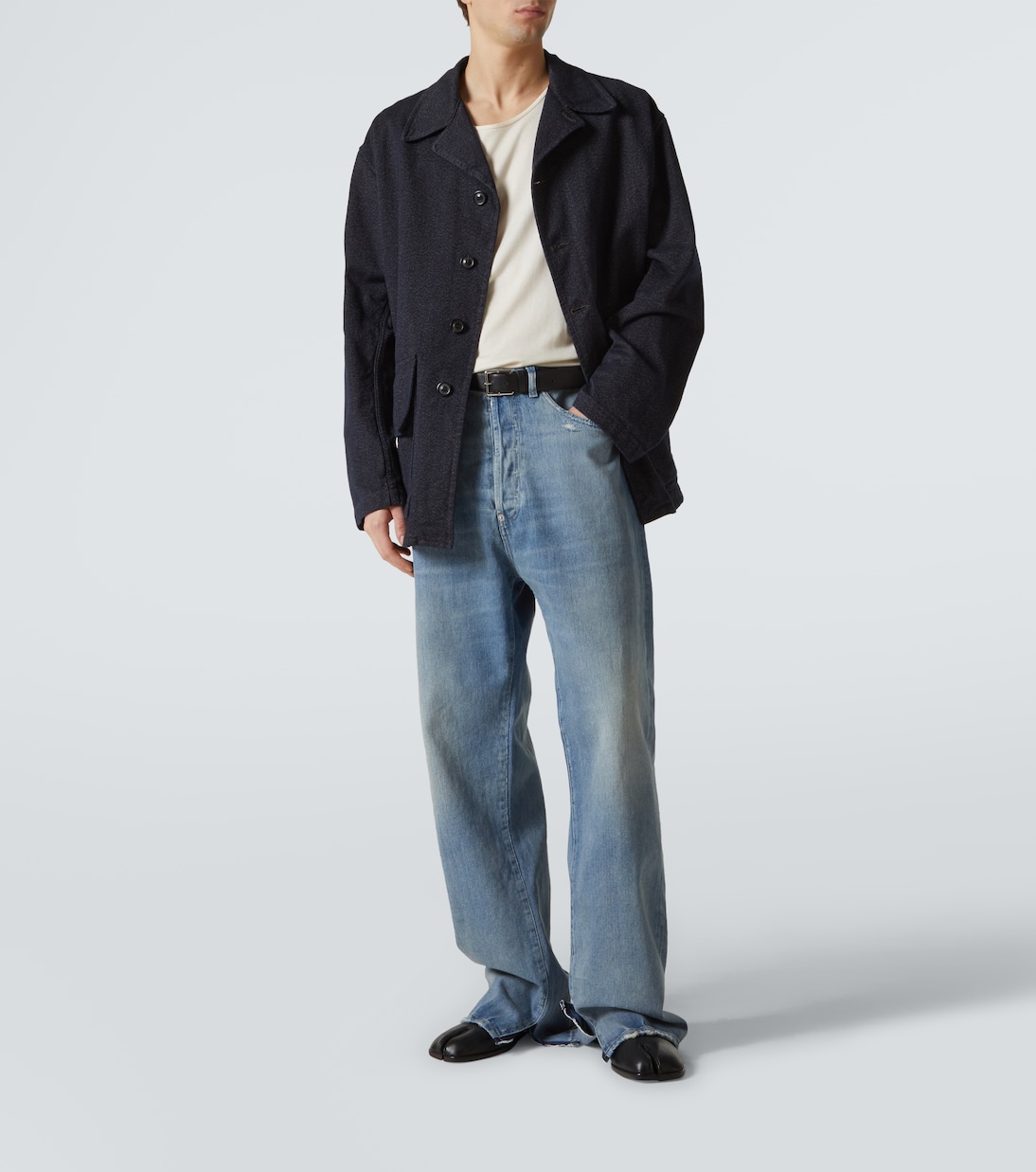 Mocasines Tabi de piel | Maison Margiela
