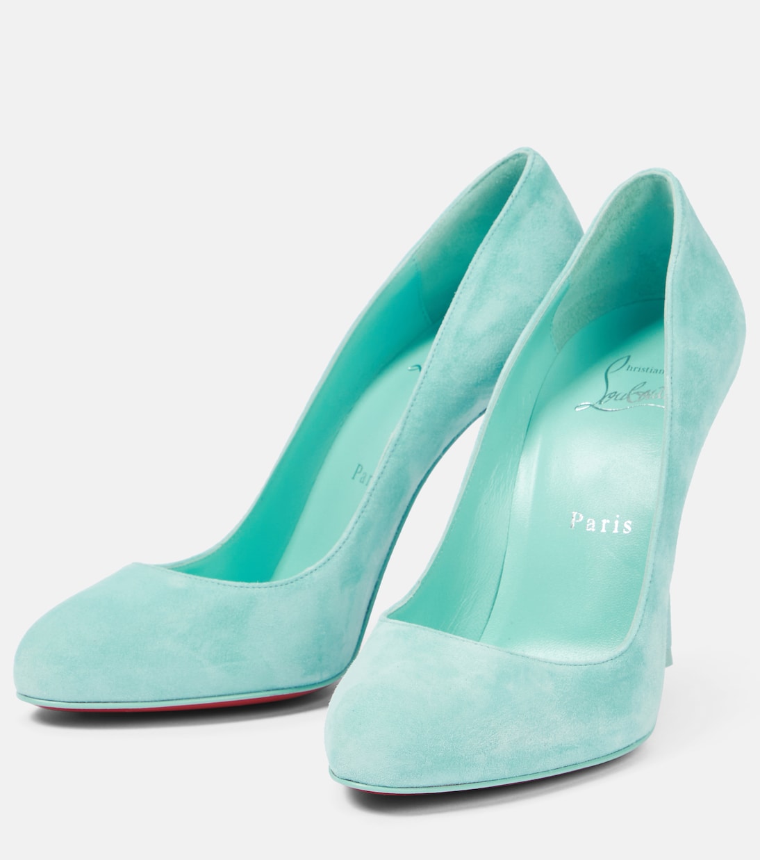 Pumps Dolly 100 in suede | Christian Louboutin