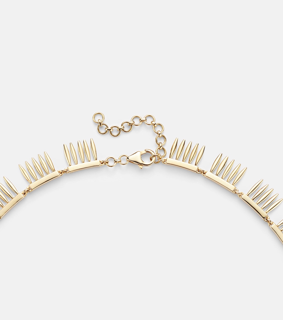 Collier Grass Sunny en or 18 ct et émeraudes | Ileana Makri