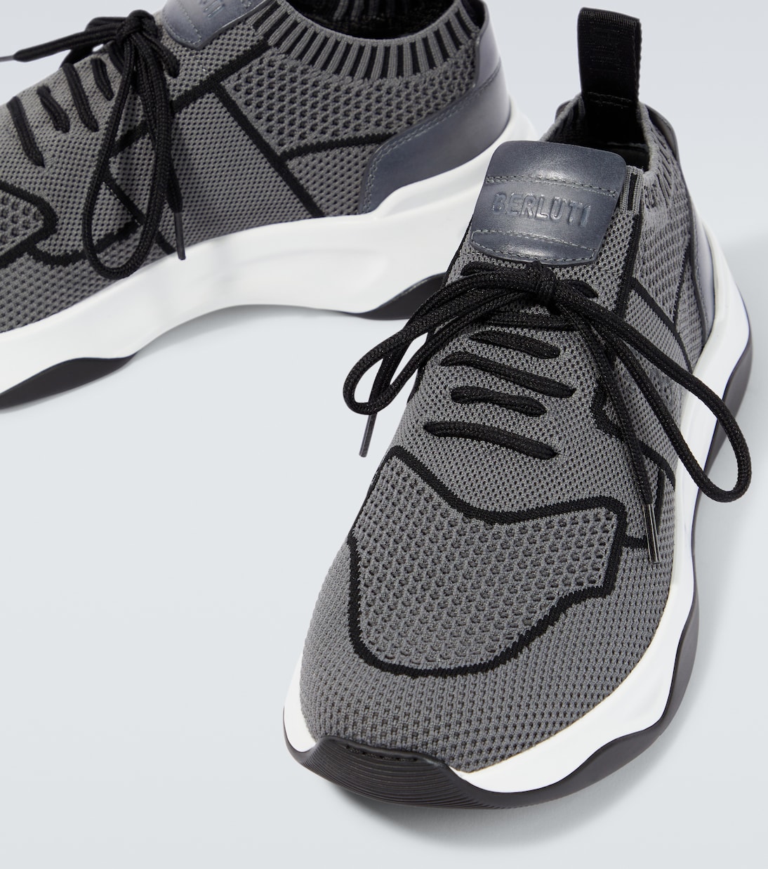 Sneakers Shadow mit Leder | Berluti
