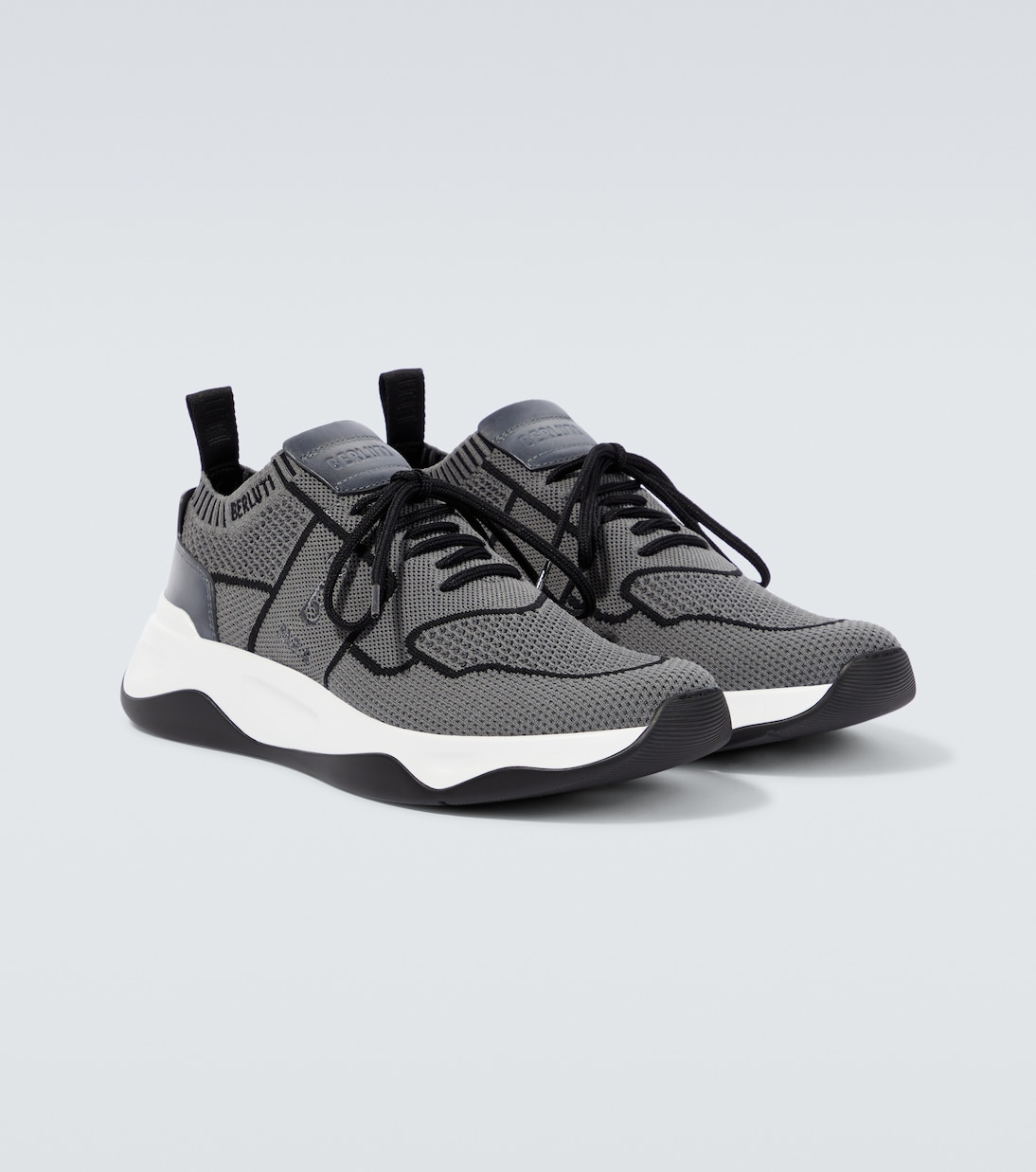 Sneakers Shadow mit Leder | Berluti