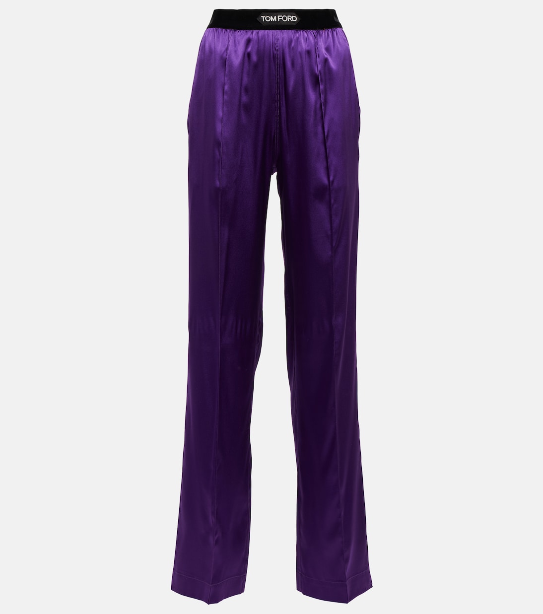 Pantaloni in seta con logo | Tom Ford