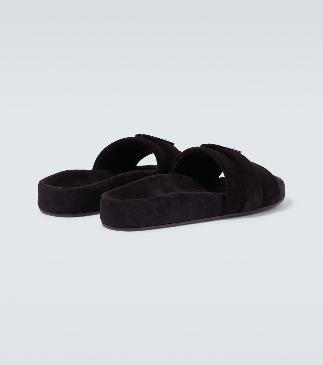 Varsimule Bizz logo suede slides | Christian Louboutin