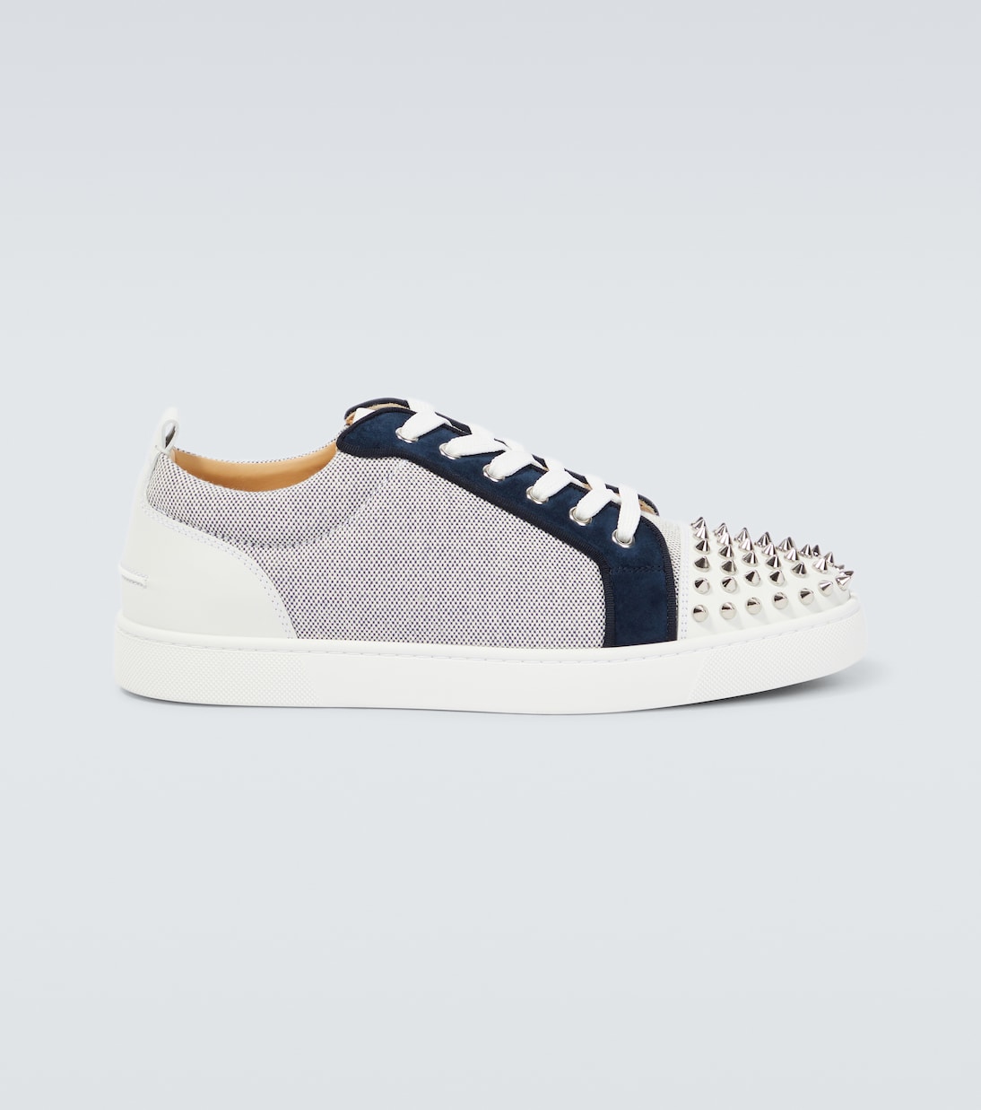 Louis Junior Spikes sneakers in blue Christian Louboutin Mytheresa