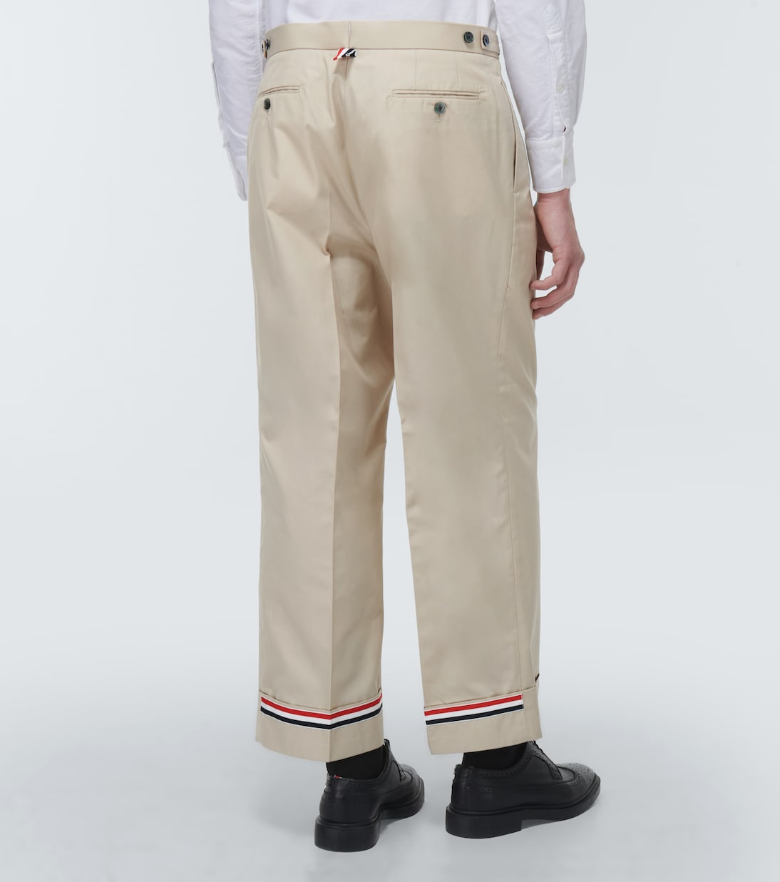 Pantalones anchos con pliegues | Thom Browne