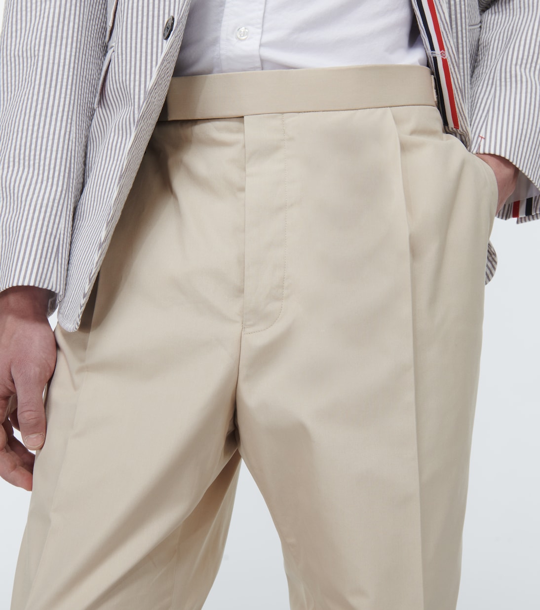 Pantalones anchos con pliegues | Thom Browne