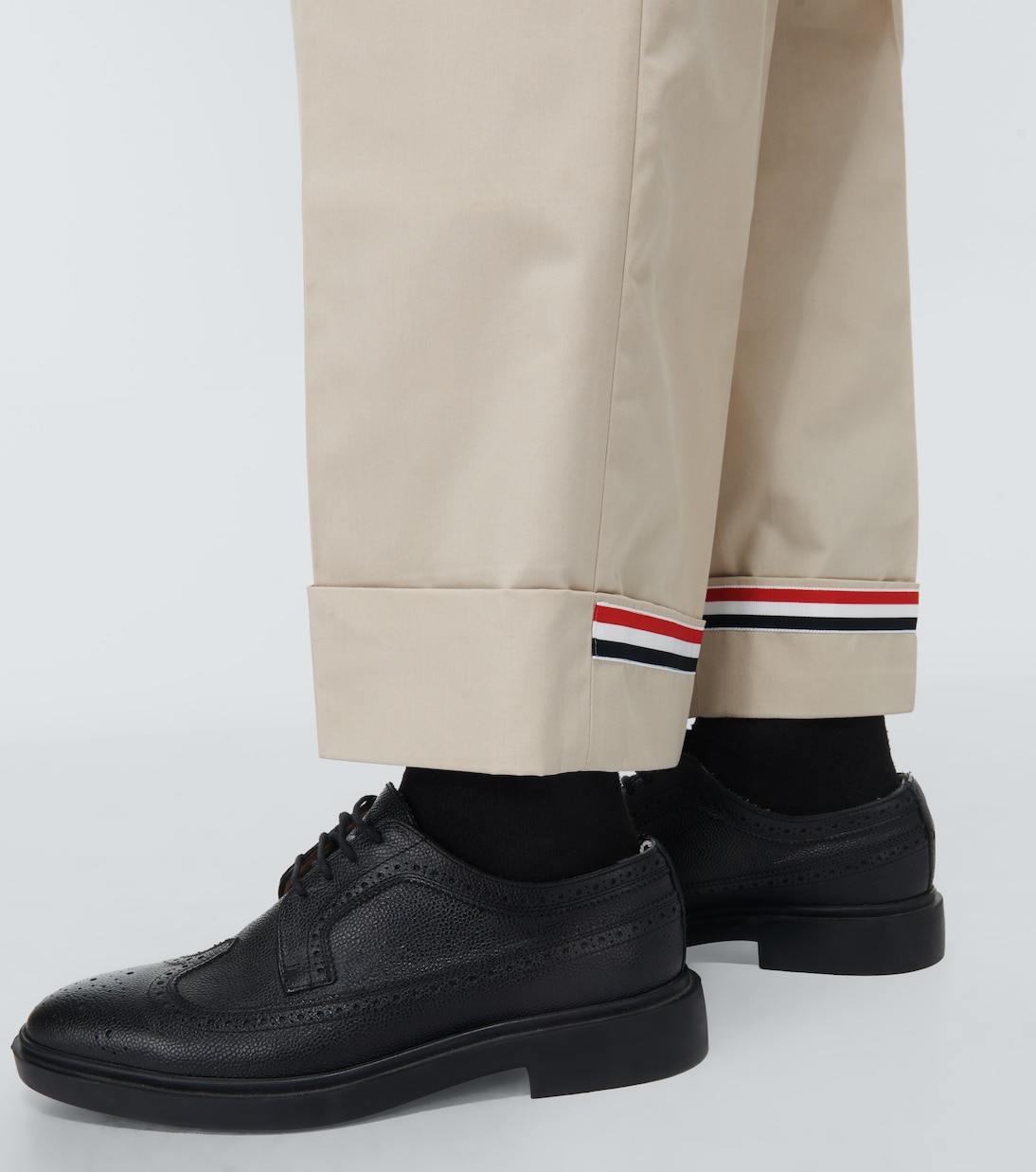 Pantalones anchos con pliegues | Thom Browne