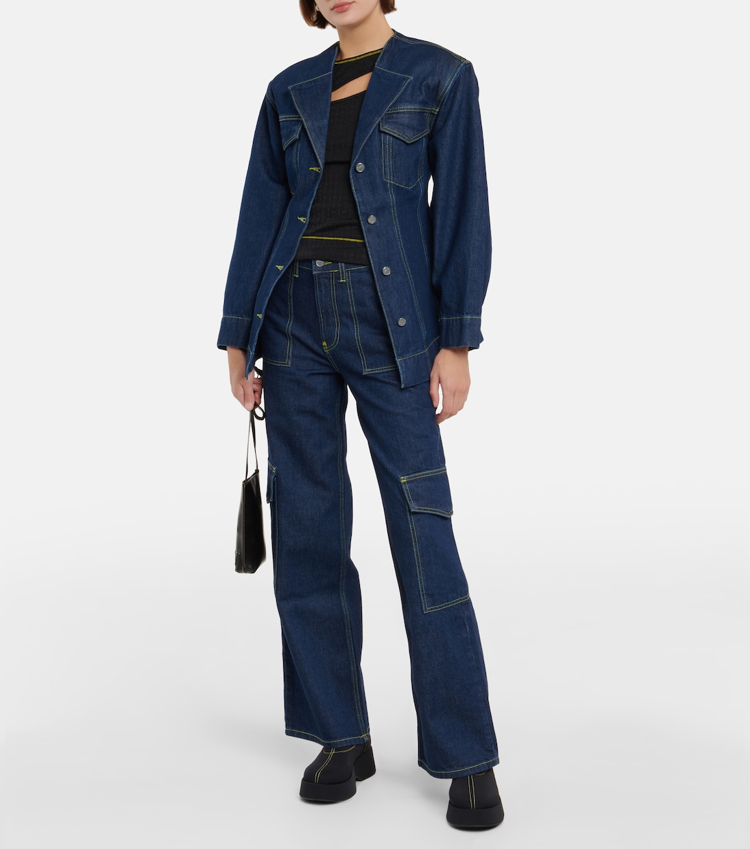 Top aus Jersey | Ganni