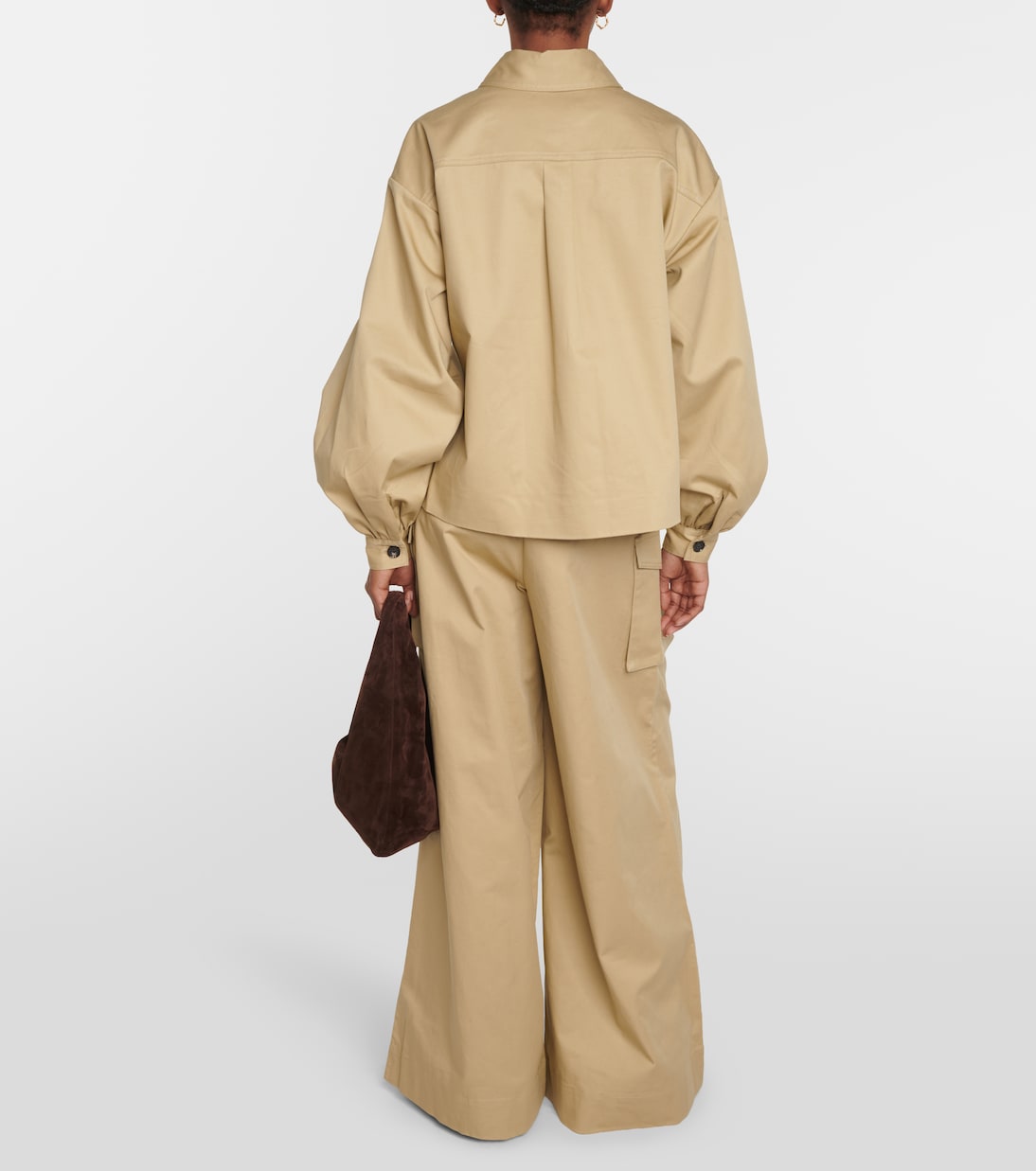 Cropped cotton jacket | CO