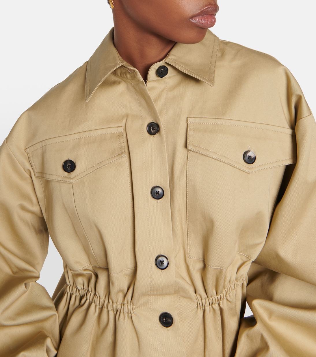 Cropped cotton jacket | CO