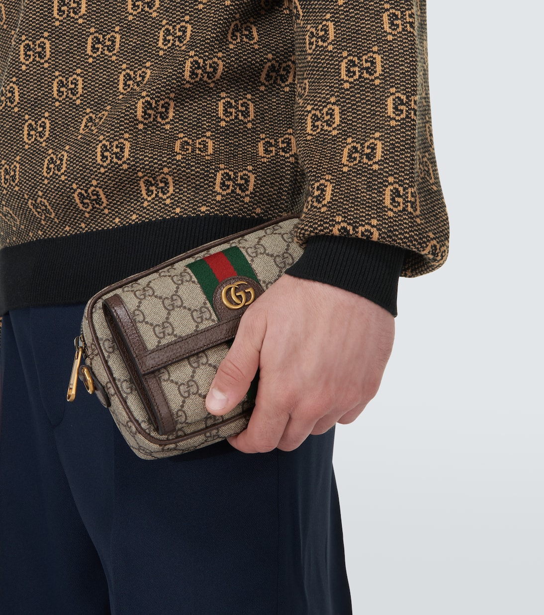 Ophidia Mini GG Supreme canvas bag in multicoloured Gucci Mytheresa