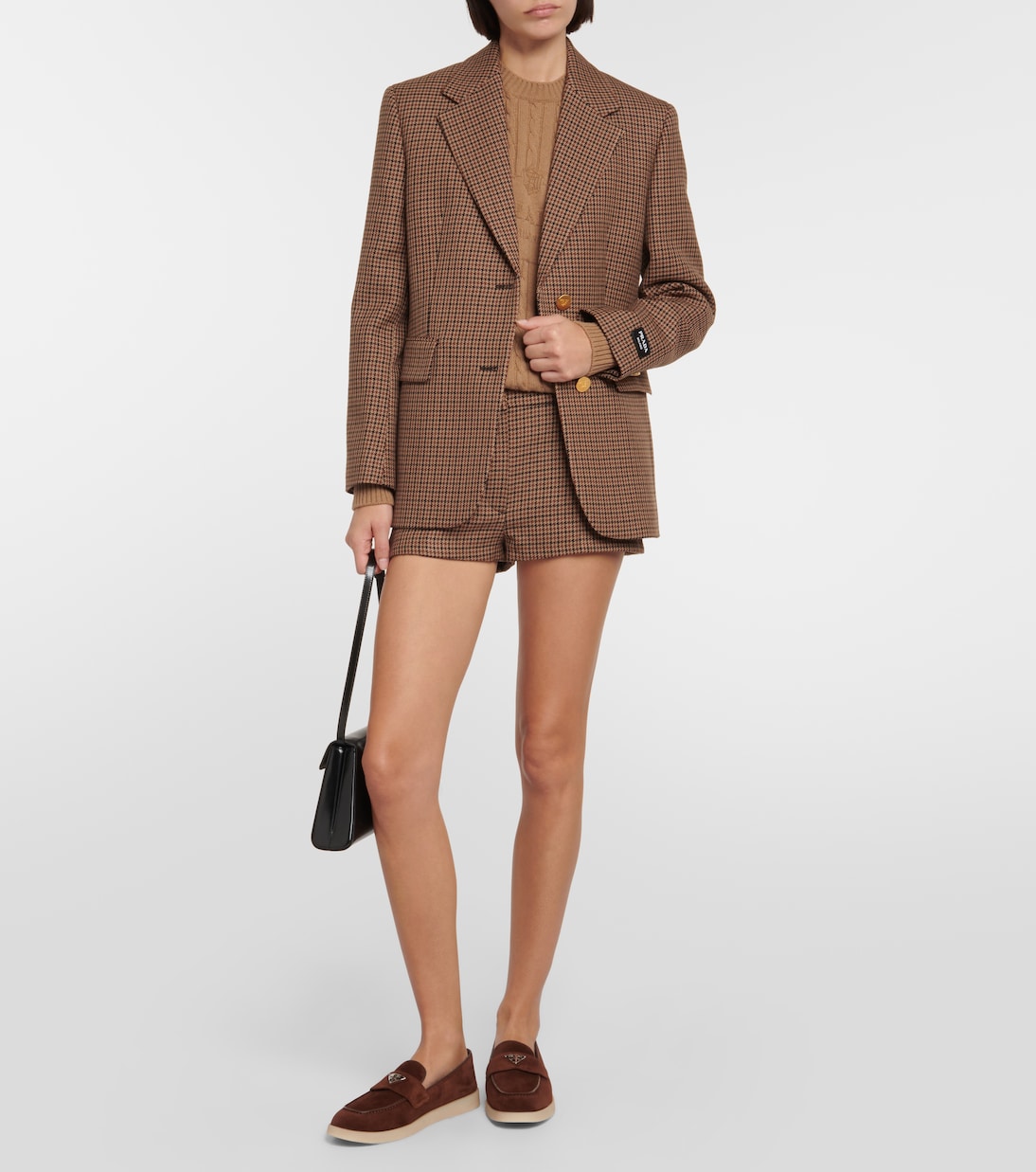 Mocassini Saint Tropez in suede | Prada