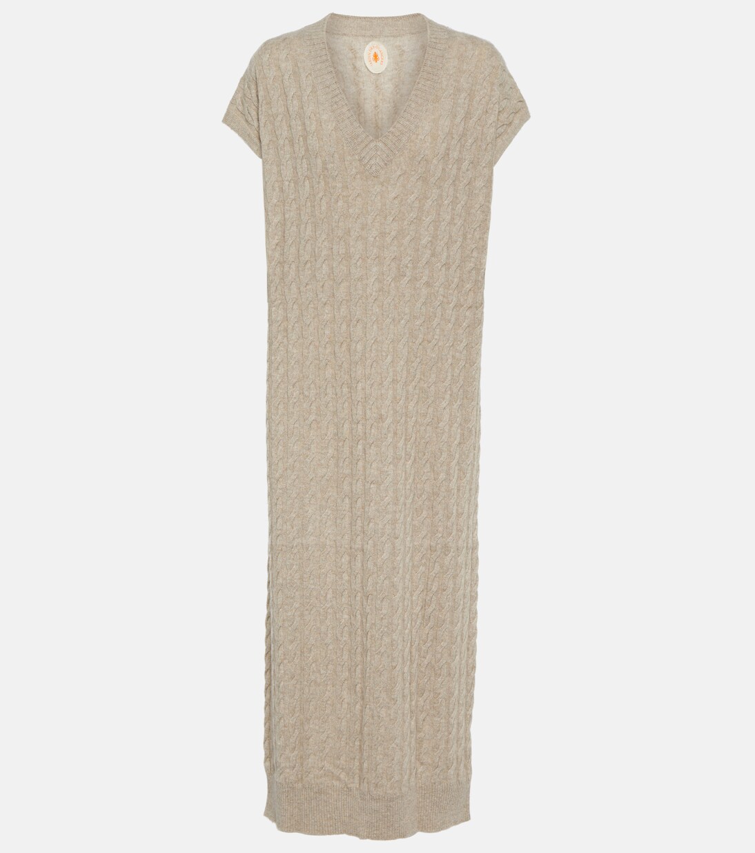 Abito in maglia di cashmere a trecce | Jardin des Orangers