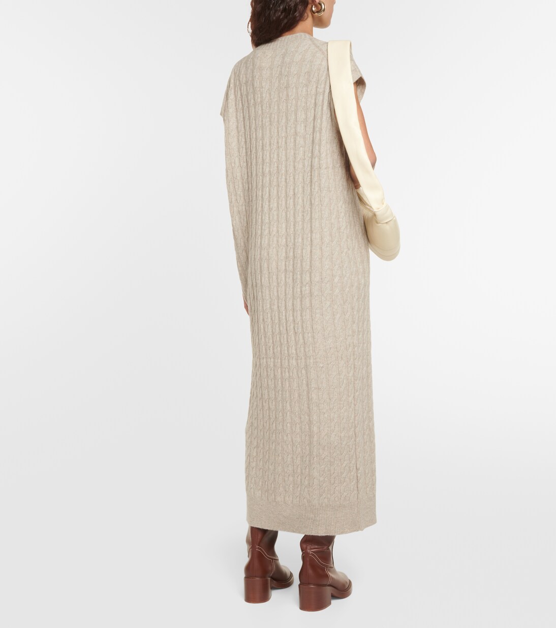 Abito in maglia di cashmere a trecce | Jardin des Orangers