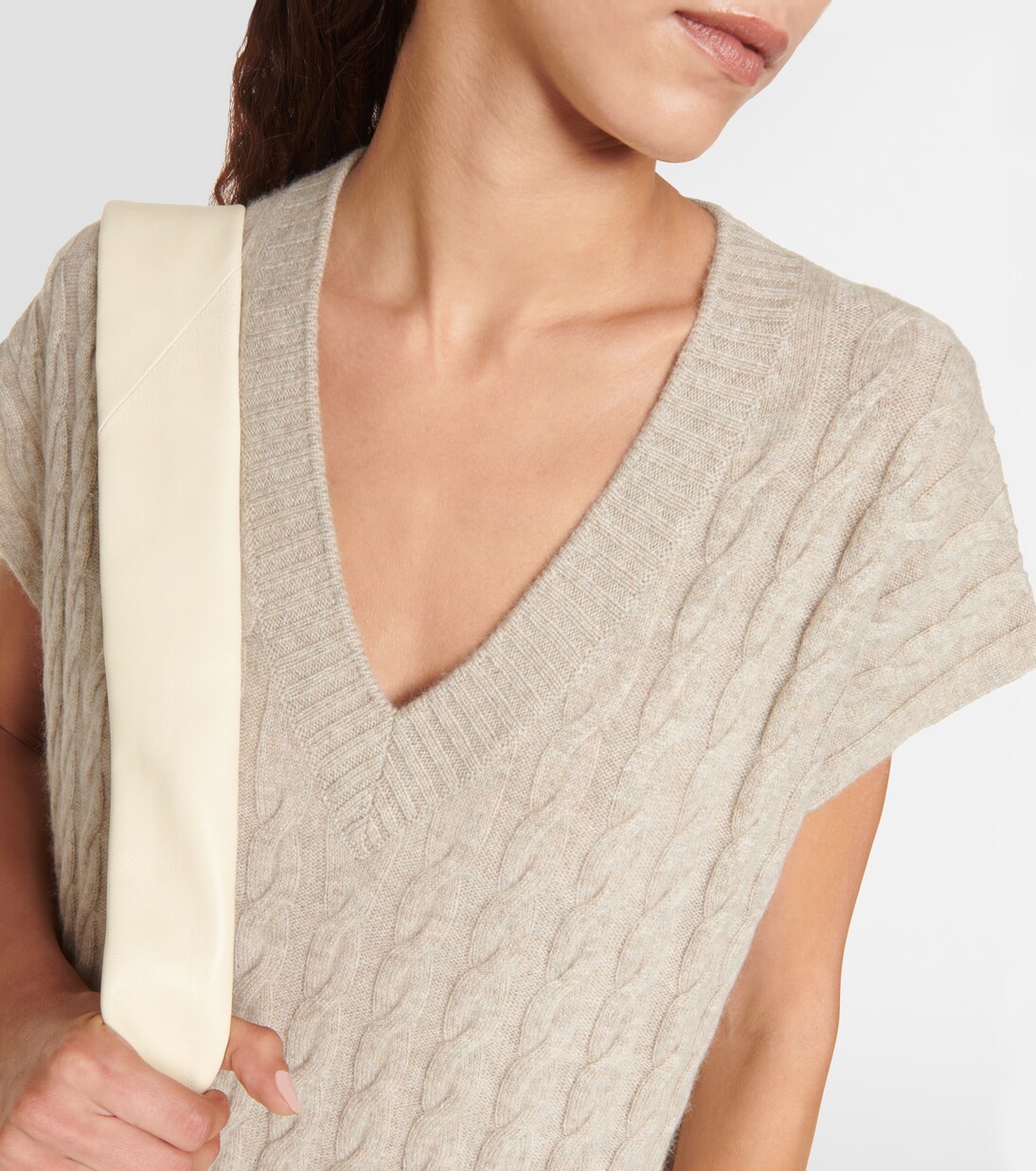 Abito in maglia di cashmere a trecce | Jardin des Orangers