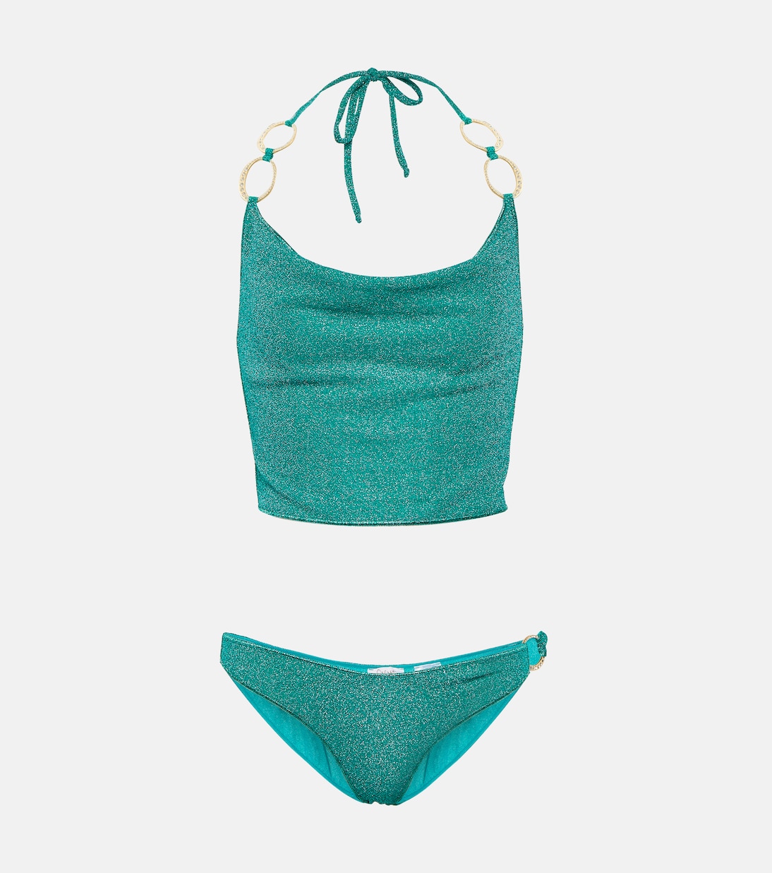 Lumière O-Gem metallic bikini | Oséree