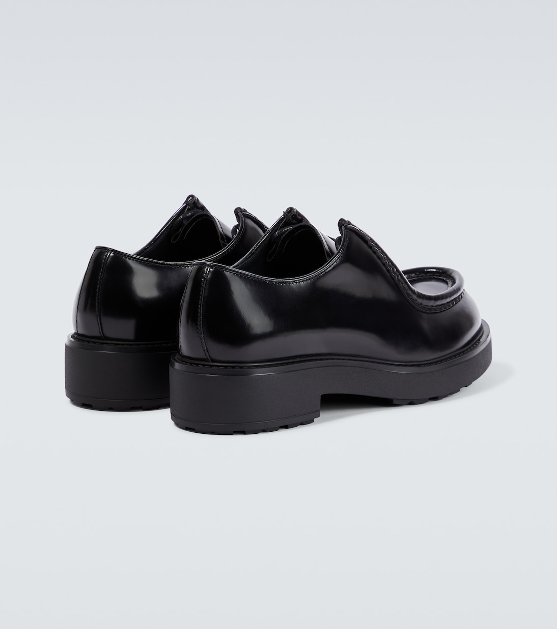 Stringate Diapason in pelle | Prada