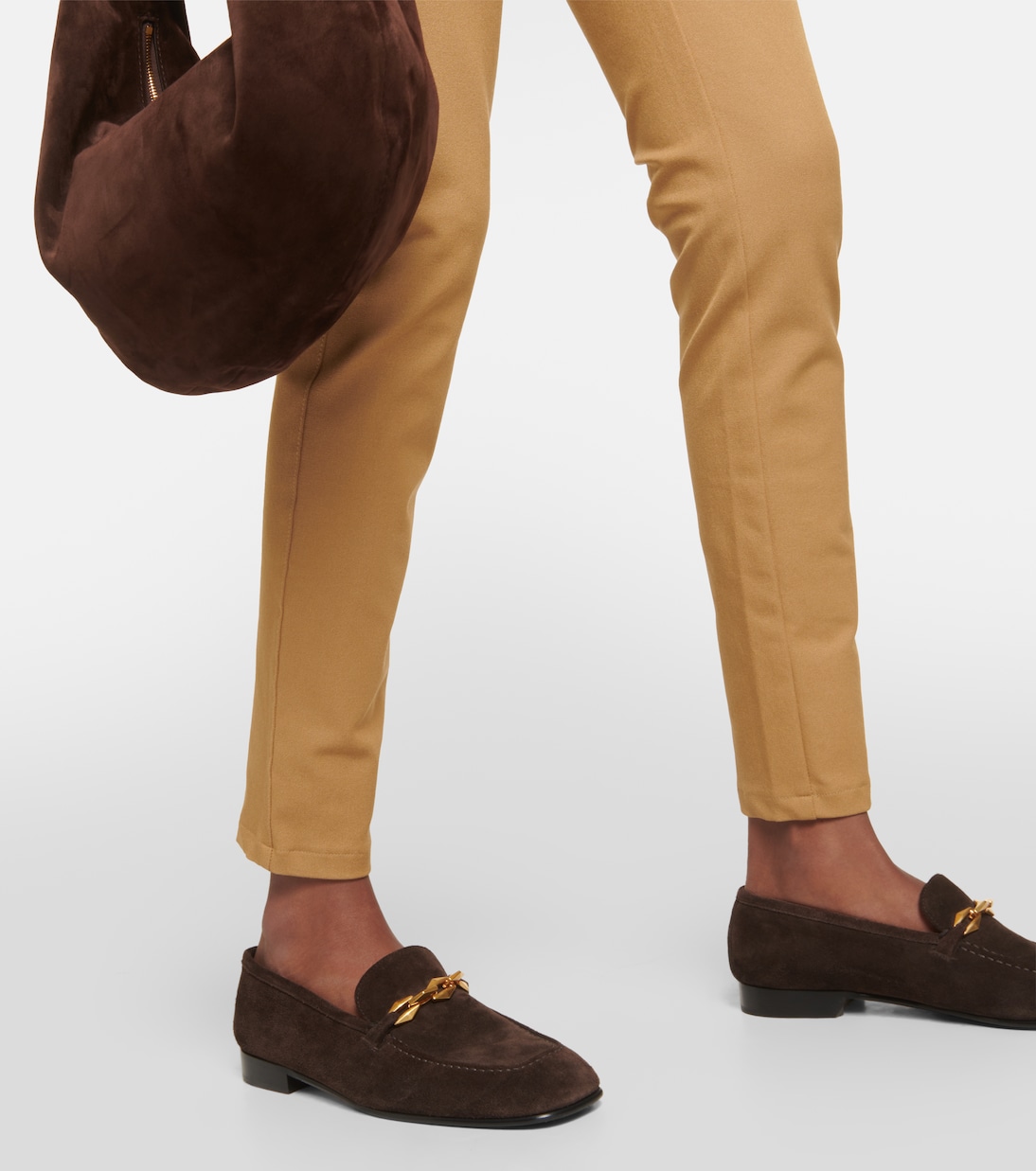 Mid-rise gabardine leggings | Joseph