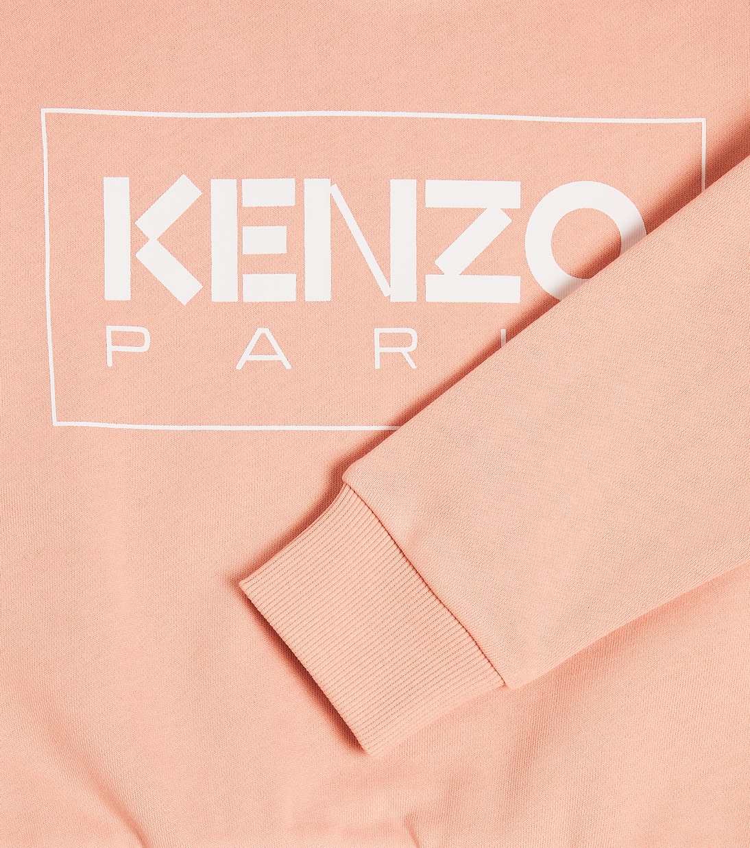 Sudadera en mezcla de algodón con logo | Kenzo Kids